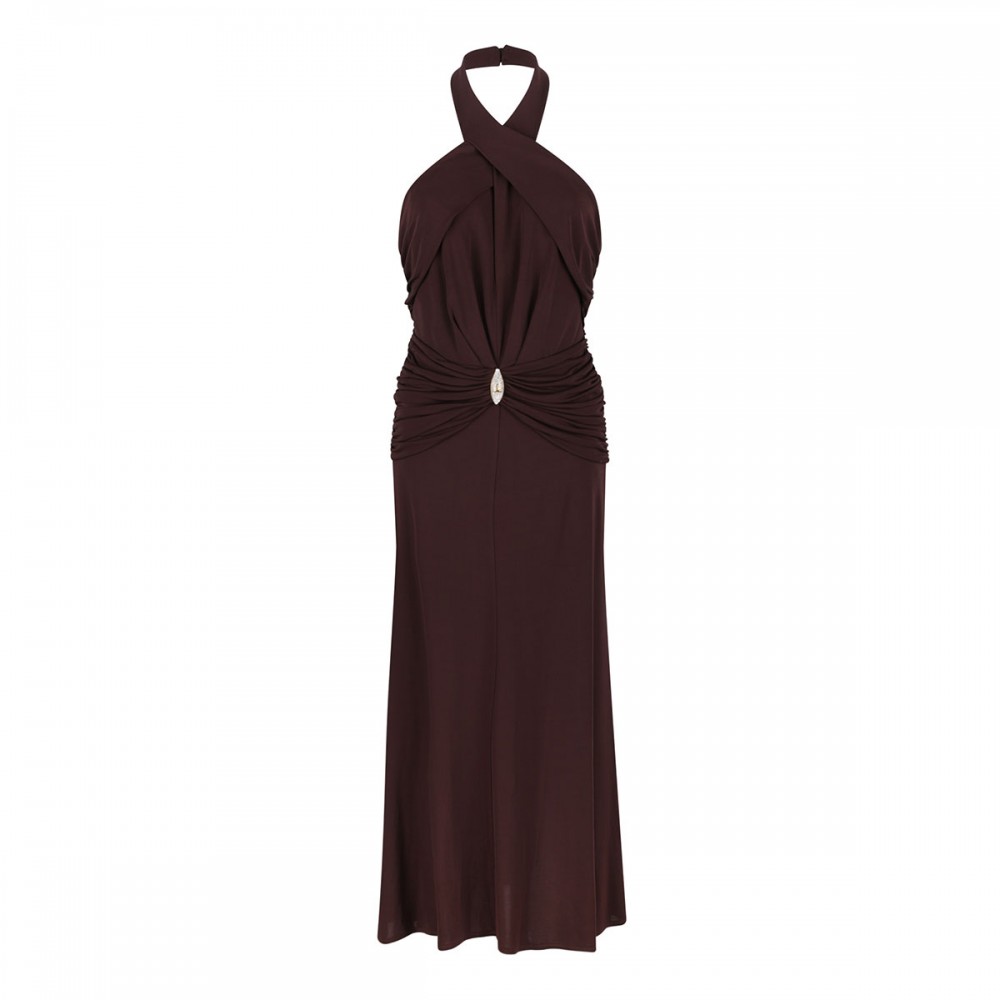 Lightweight jersey fabric dress