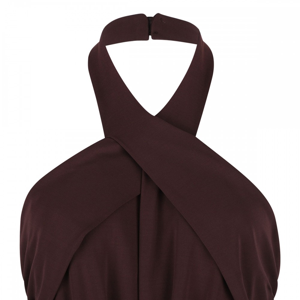 Lightweight jersey fabric dress