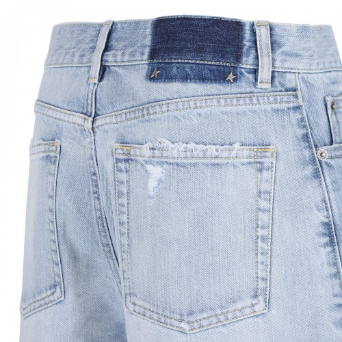 Distressed denim shorts 2