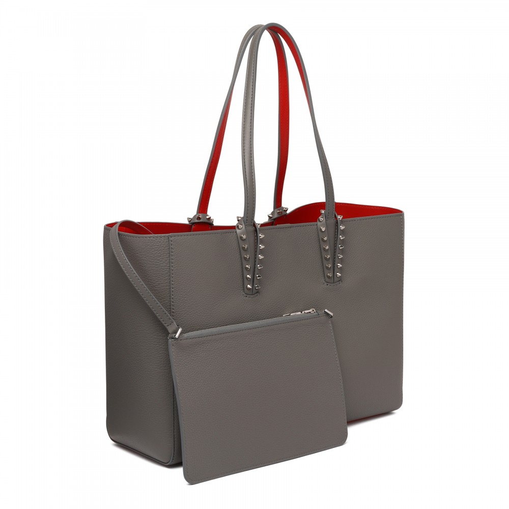 Cabata small leather tote bag