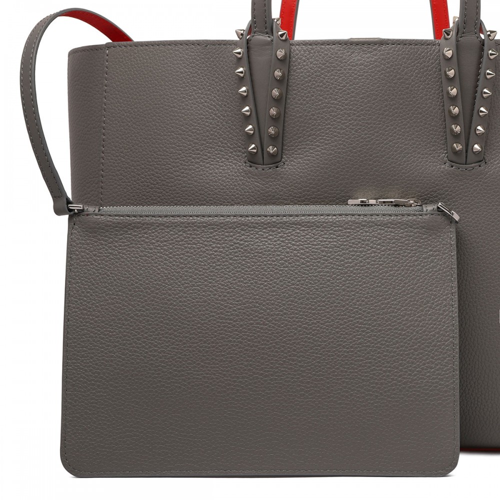 Cabata small leather tote bag
