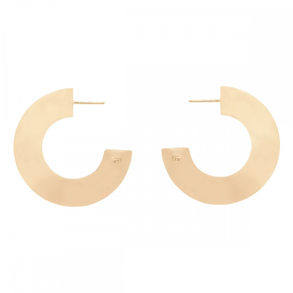 Mindy circle earrings
