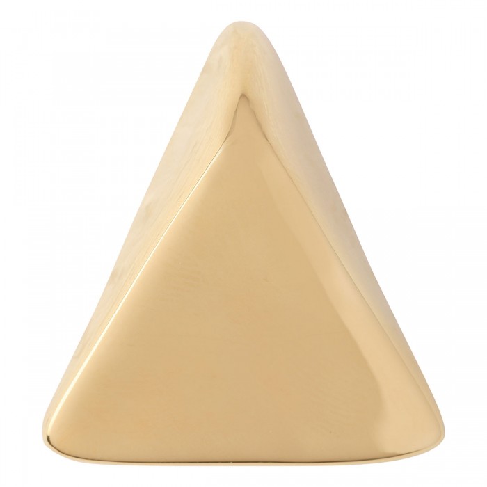 Virtual small gold earrings