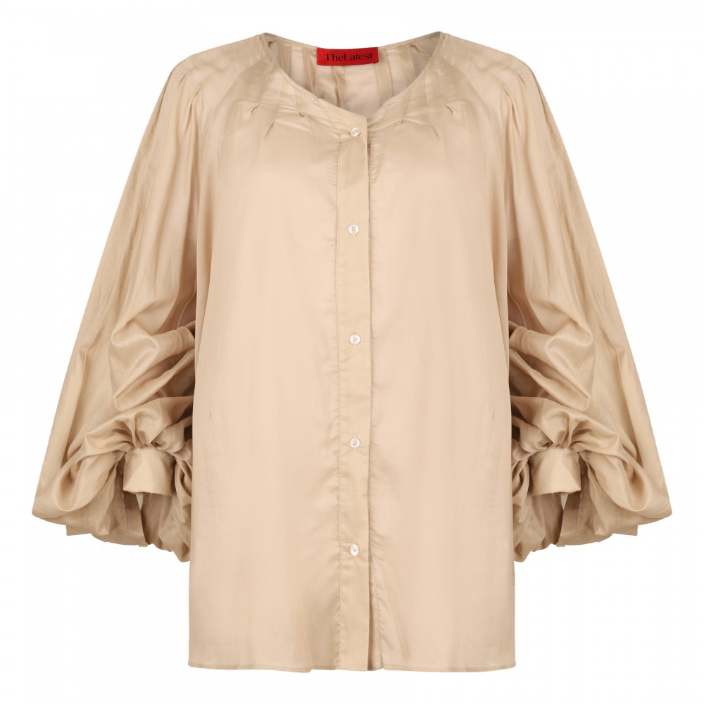 Biro lightweight cotton blend blouse