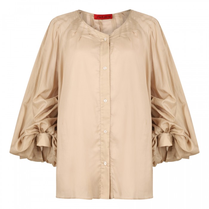 Biro lightweight cotton blend blouse