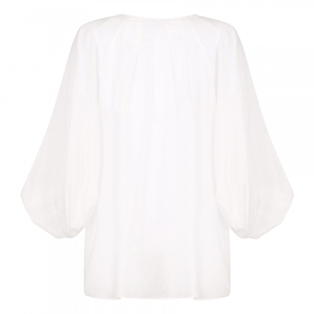 Biro lightweight cotton blend blouse