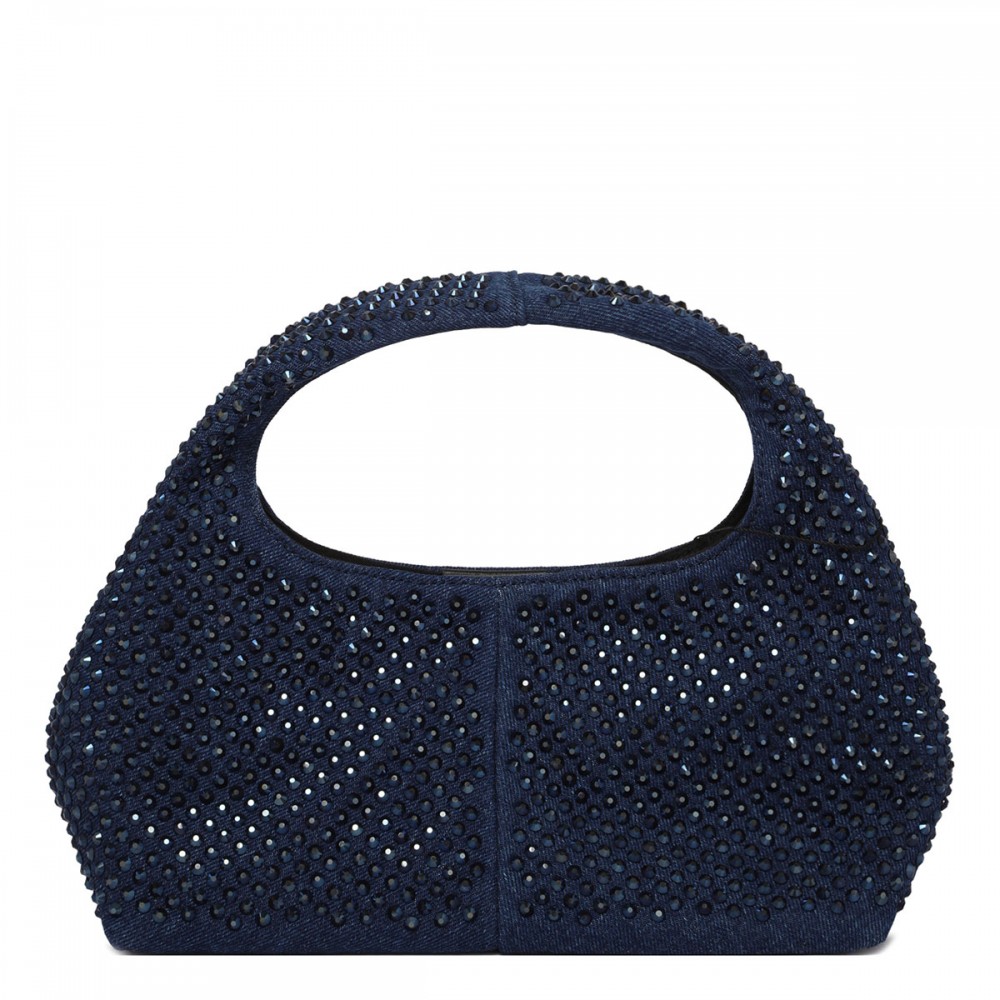 The Rhinestone Mini Sack Bag