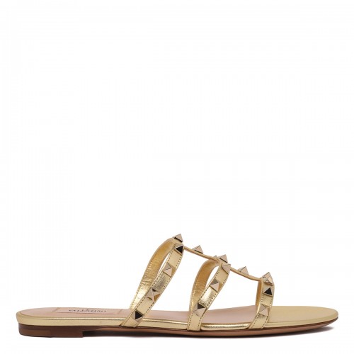 Rockstud slide sandals