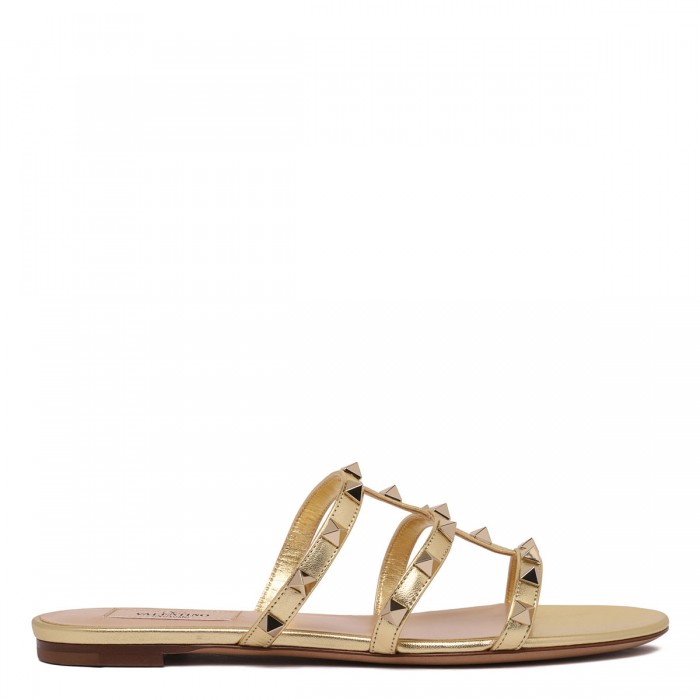 Rockstud slide sandals