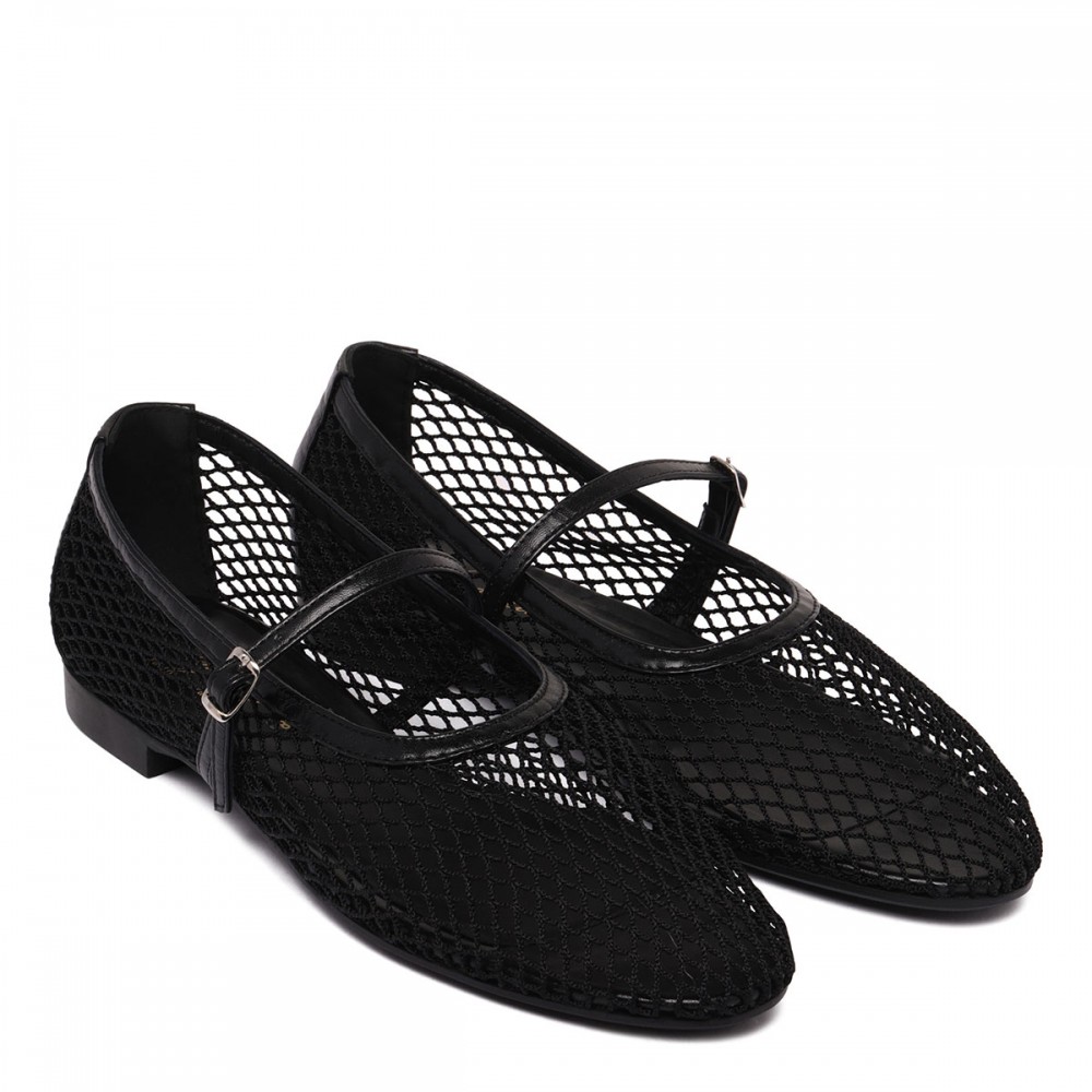 Zante mesh ballerinas