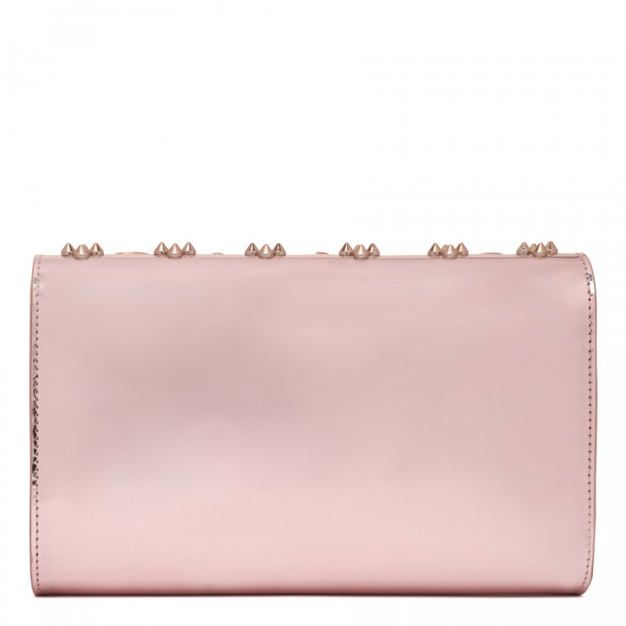 Paloma specchio leather clutch