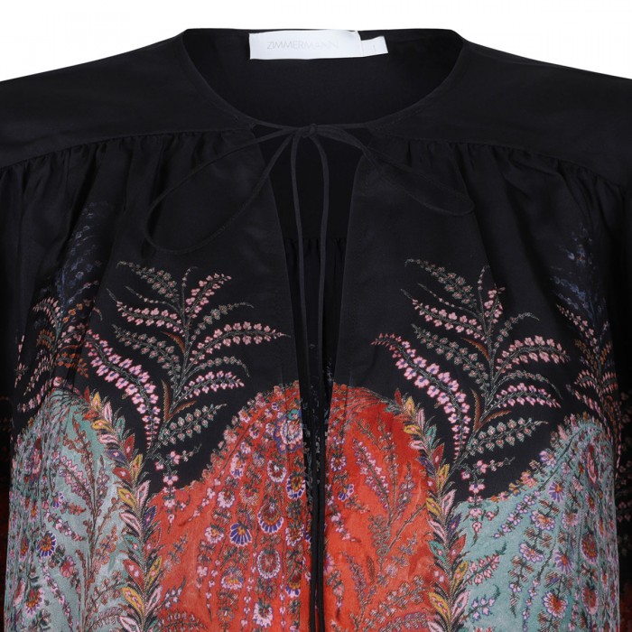 Rhiannon ruffle billow blouse