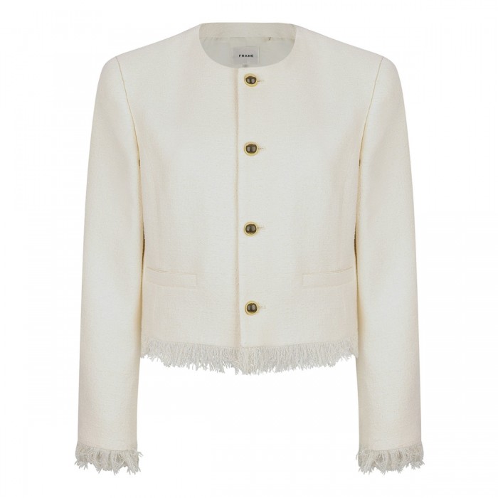 The Tweed fringe jacket