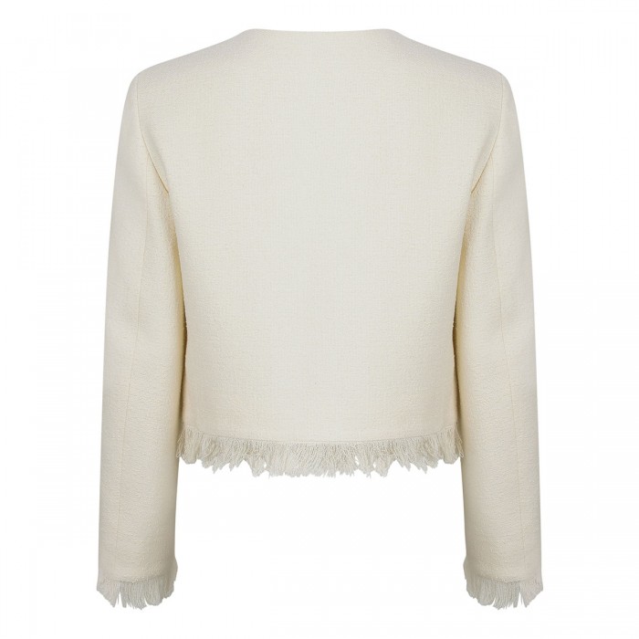 The Tweed fringe jacket