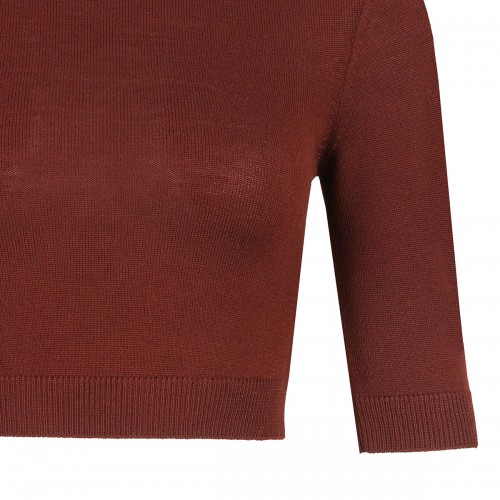 Cropped wool top 2
