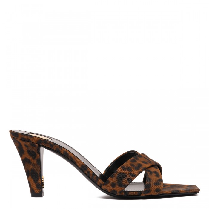 Jill leopard mules