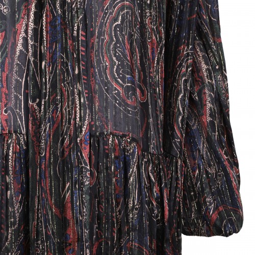 Paisley lavallière dress 2