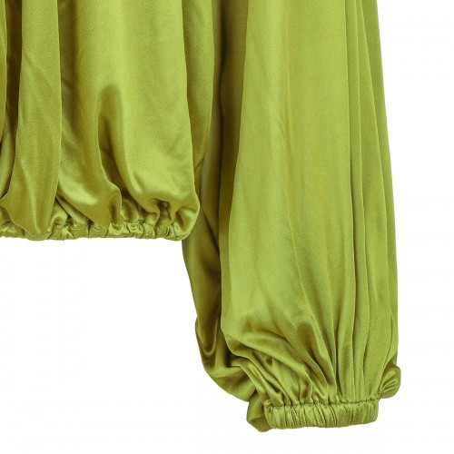 Green fluid viscose top 2