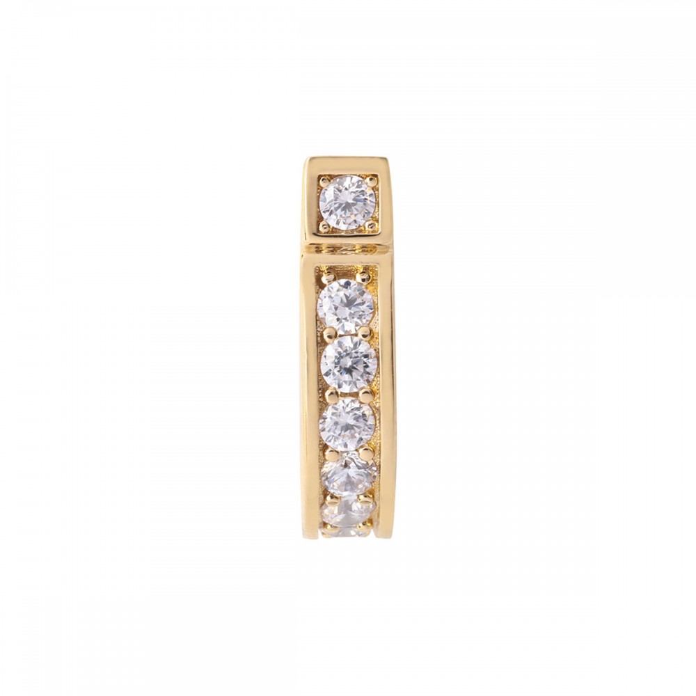 Gancini crystals earrings