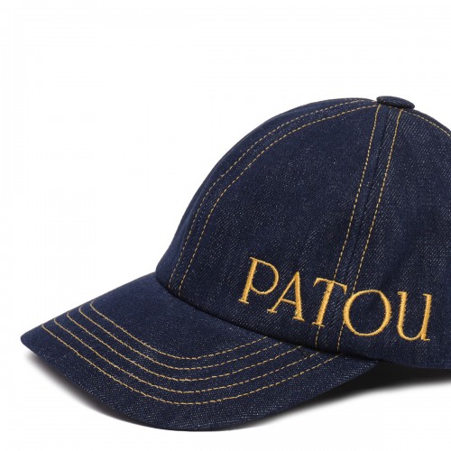 Logo denim baseball cap 2