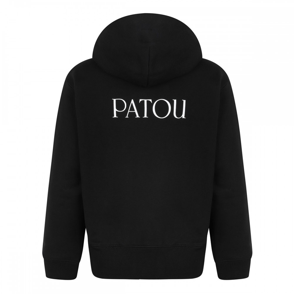 Logo black hoodie