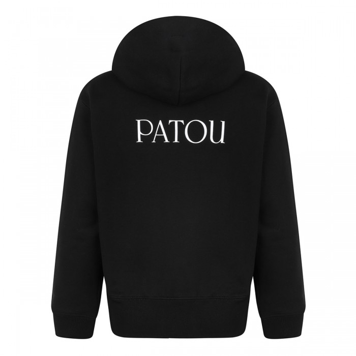 Logo black hoodie