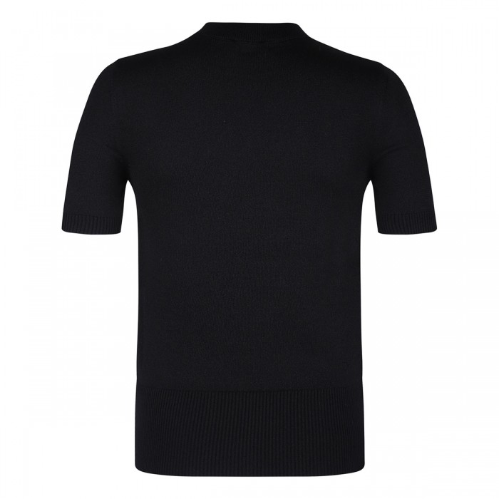 PATOU JACQUARD SHORT SLEEVES JUMPER