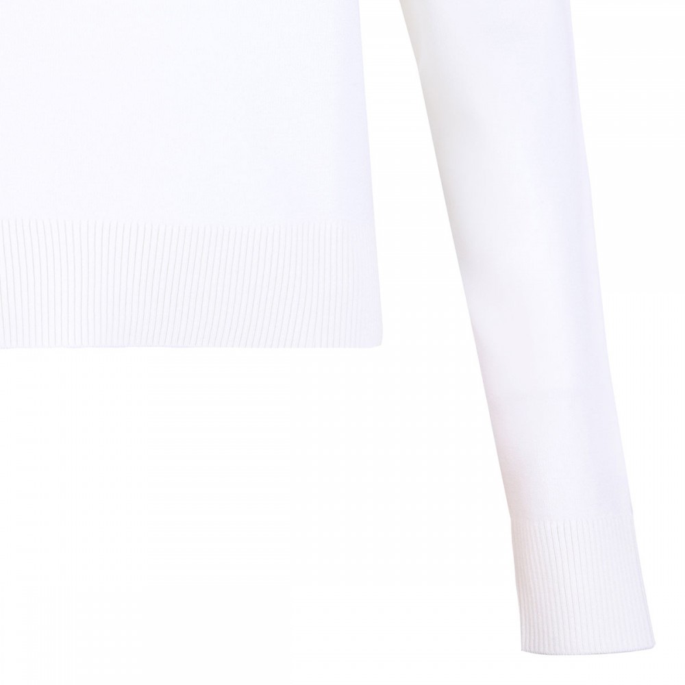 Logo jacquard sweater