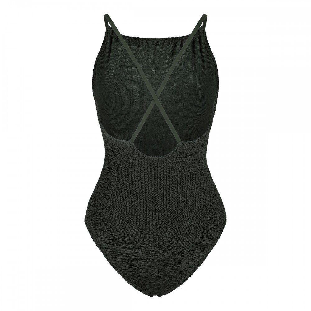 Portia khaki swimsuit