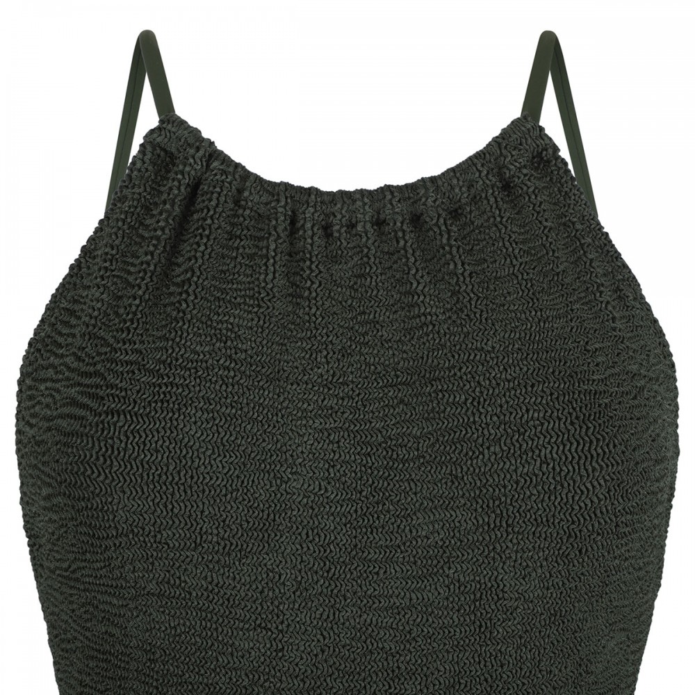 Portia khaki swimsuit