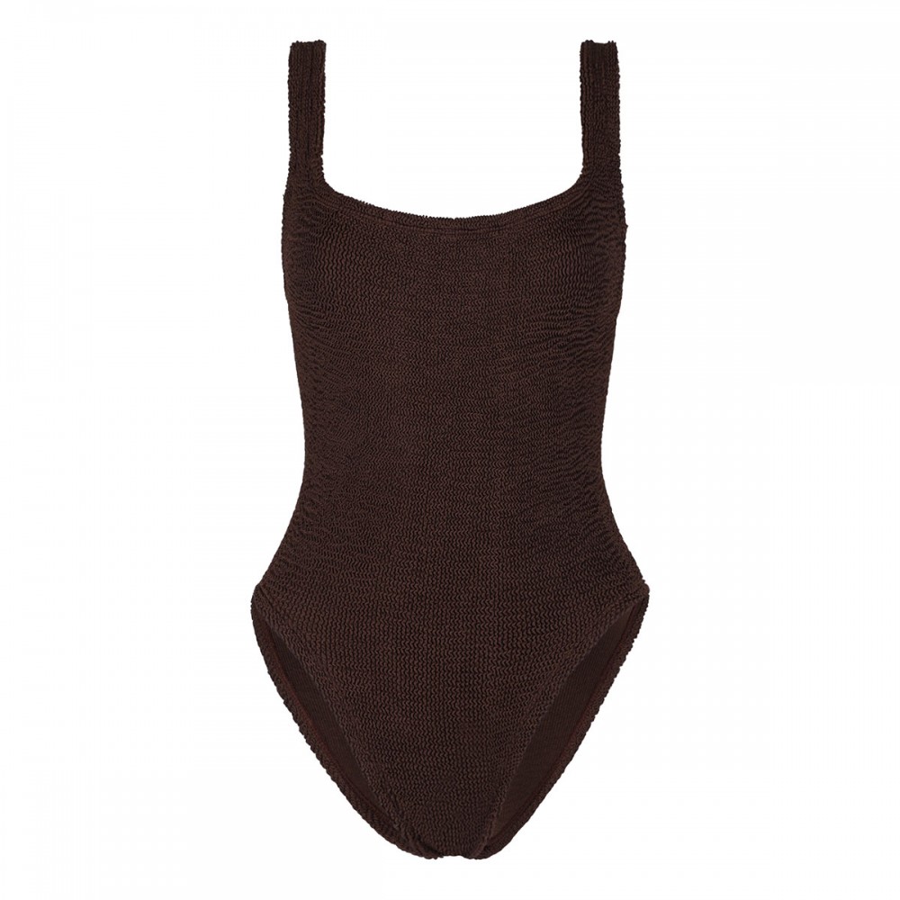 Square neck swimsuit