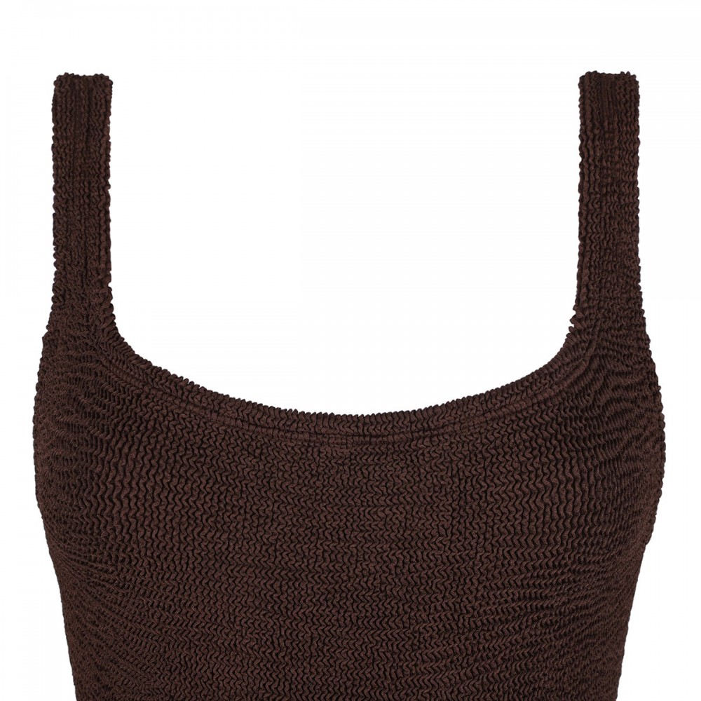 Square neck swimsuit