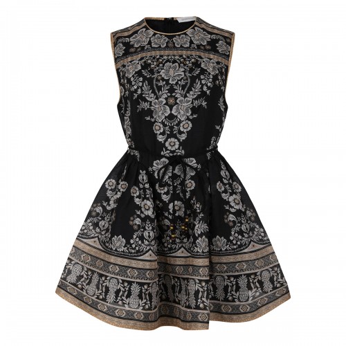 Balance peplum mini dress