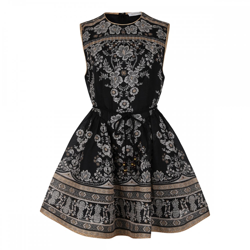 Balance peplum mini dress