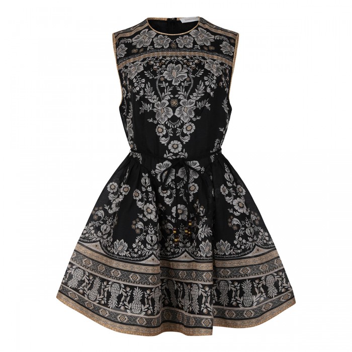 Balance peplum mini dress