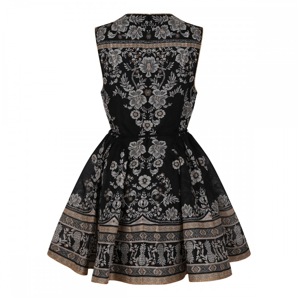 Balance peplum mini dress