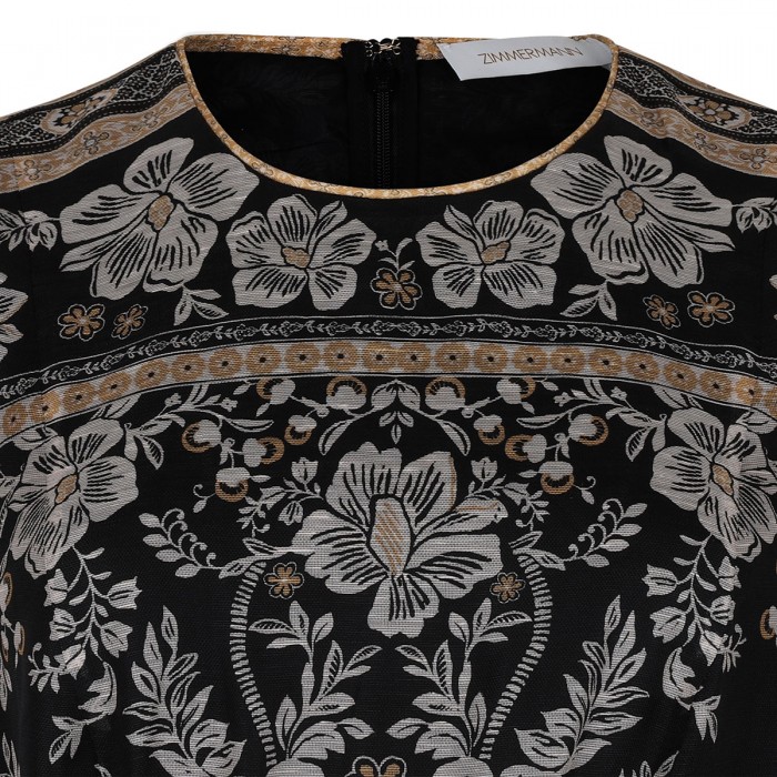 Balance peplum mini dress