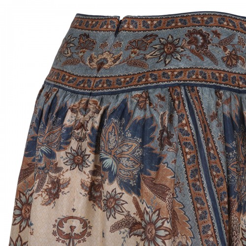 Ascension tiered midi skirt 2