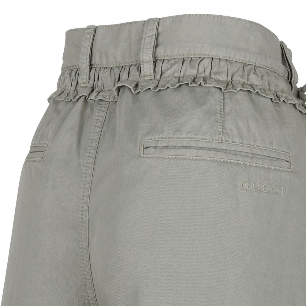 Olive green cargo pants