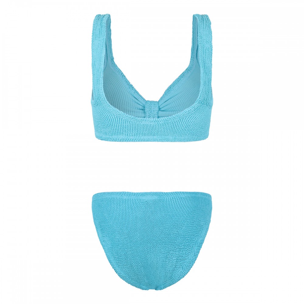 Bonnie aqua blue bikini set