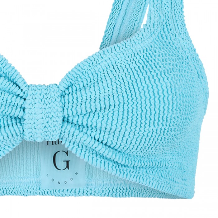 Bonnie aqua blue bikini set