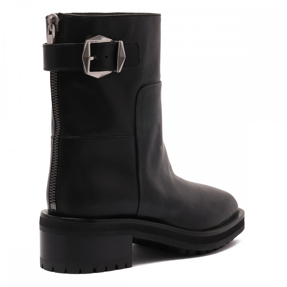 Brooklyn leather booties