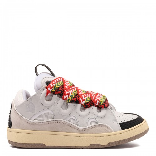 Curb leather sneakers