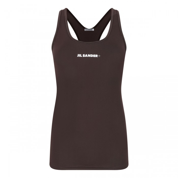 Logo racerback tank top