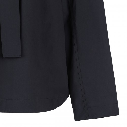 Ascot poplin blouse 2