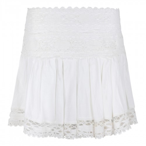Violana linen blend skirt
