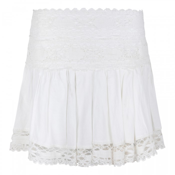 Violana linen blend skirt