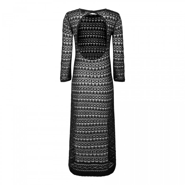 Paloma open-back crochet dress