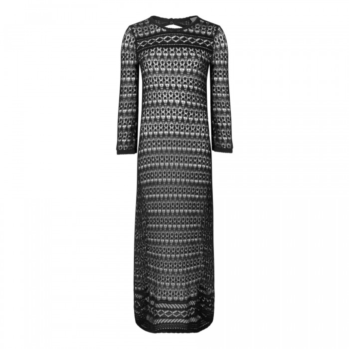 Paloma open-back crochet dress