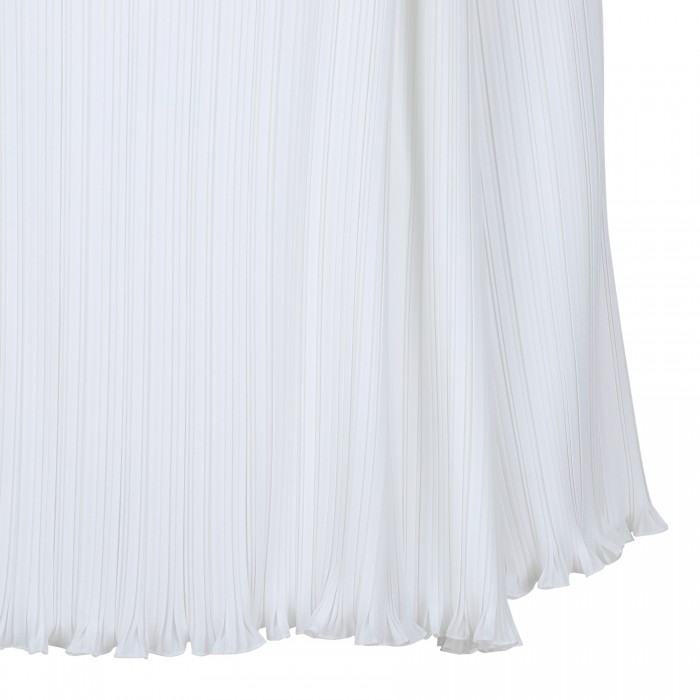 Off-white pleated blouse